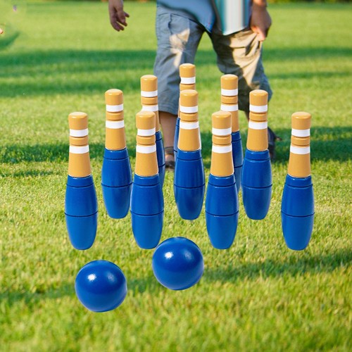 Set bowling legno - bowling, gioco