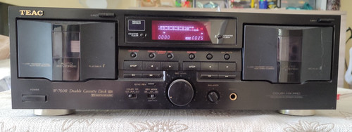 Piastra cassette teac 760 - w, 760-r