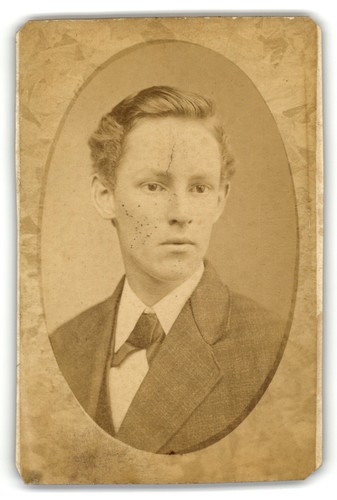 Cravatta antica cdv circa - , 1880