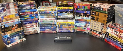 Huge lot vhs movies - vhs,