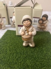 Thun Suonatore Di Tamburo ￼Presepe Della Famiglia. Con Scatola Originale ￼