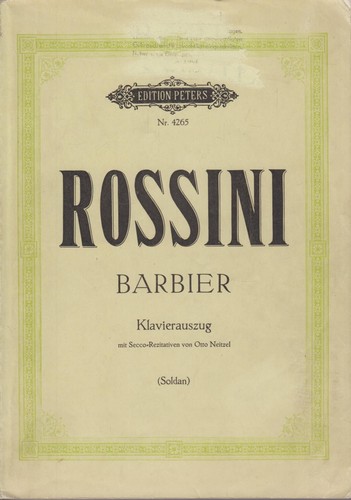 Spartiti barbiere rossini - spartiti:,
