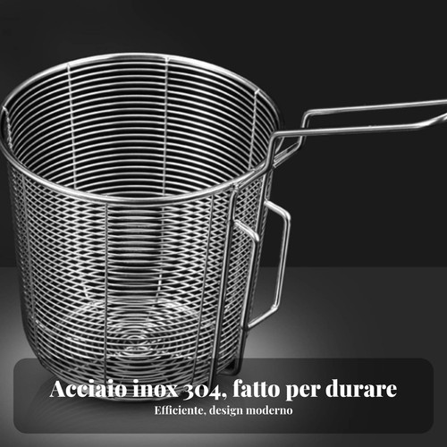 Cestello rete acciaio - a,
