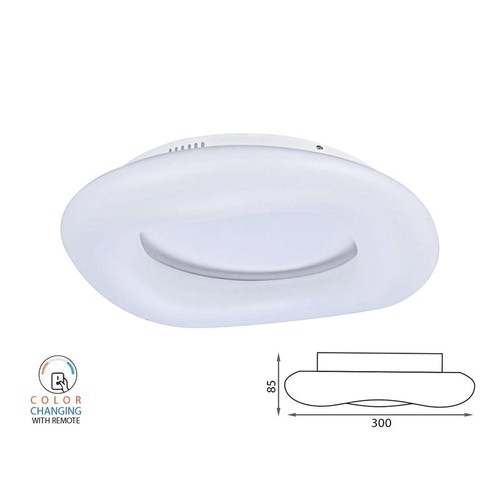 Plafoniera led soffitto - plafoniera, da