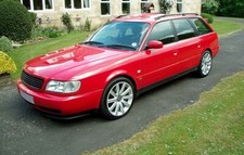 Pour Audi A6/S6 C4 Spoiler Lèvre Lame Inférieure Pare-Choc Avant Noir Mat 94-97