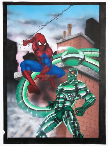 Spider man scorpion disegno - vs,