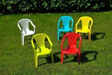 set 4 sedie  baby colorate
