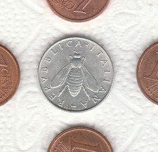  2  BIS  ITALIA   RARA  MONETA