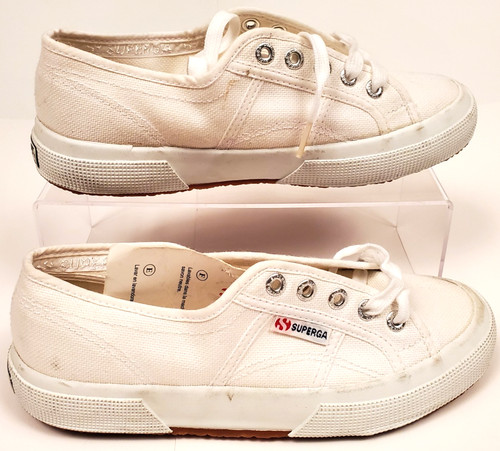 Superga white unisex low - unisex,