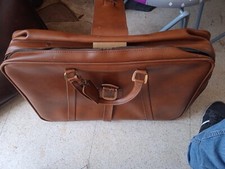 valigia pelle vintage