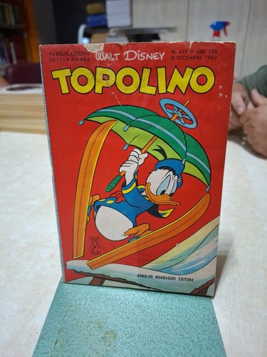 Topolino libretto 419 8 - libretto,