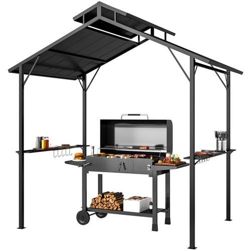 8x5ft hardtop grill gazebo - grill,