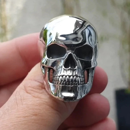 Anello uomo donna teschio