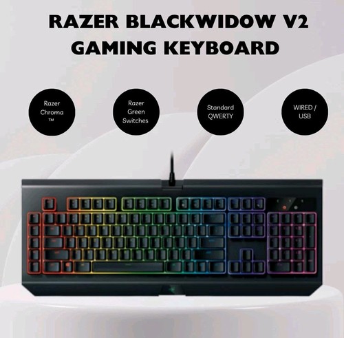 Razer black widow - black, chroma