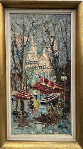 Espressionista scena parigi - espressionista, di