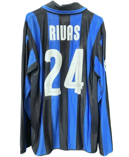 Maglia inter rivas match worn - maglia,