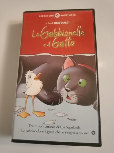 Vhs gabbianella il - gabbianella, gatto
