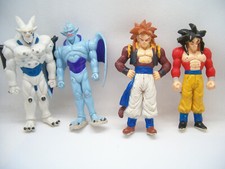 Lotto n. 4 personaggi DRAGON BALL - senza piedistallo -  collezione De Agostini 