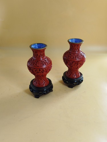 Coppia vasetti cinesi - , vintage