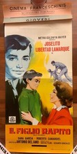 10 LOCANDINE cinema originali anni 60/70 33x70 lotto 10 pezzi poster manifesti