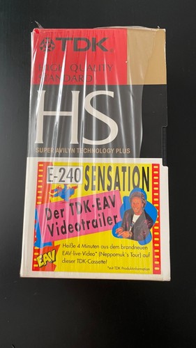Cassette vhs 240 vuote - vhs,