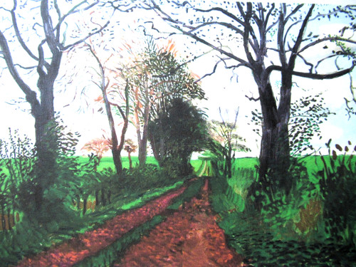 Litografia david hockney - litografia,