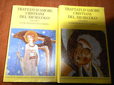 TRATTATI D'AMORE CRISTIANI DEL XII SECOLO Vol.1 Vol.2 Fondazione Valla 2008