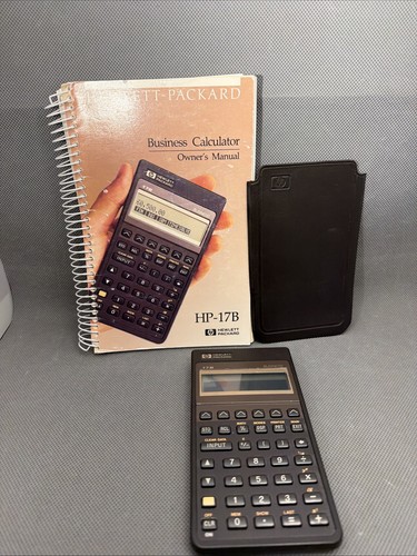 Calcolatrice aziendale 17b - aziendale, hp-17b