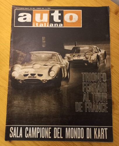 Rivista auto italiana ottobre - rivista,