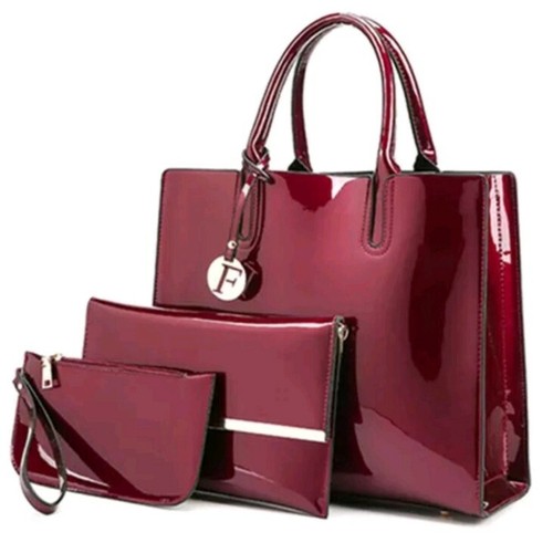 Set pezzi borse donna colore - pezzi,