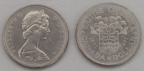 Canada dollaro moneta - canada, 1
