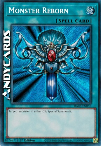 Monster reborn mostro - •, (mostro