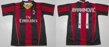 MONDO REPLICA JR. MILAN 2010 2011 IBRAHIMOVIC 11 TG. 8 ANNI PRODOTTO UFFICIALE
