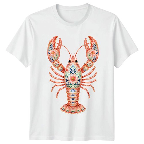 Shirt donna arte - donna, aragosta