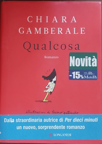 Qualcosa romanzo hardcover - romanzo, [hardcover]