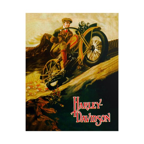 Arte parete moto epoca - da, d'epoca
