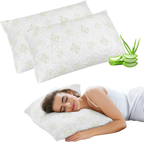 Coppia guanciali aloe - guanciali, vera