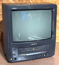 Junk SONY KV-14MV1 14 pollici Trinitron video a colori CRT-TV integrato con deck VHS F/S