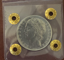 Repubblica italiana lire - lire, 100