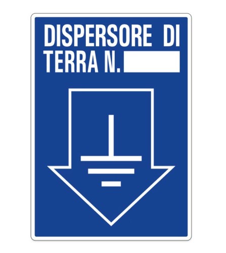 Cartello dispersore terra - cartello, di