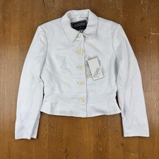 Giacca cotone bianco vintage