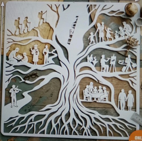 Grande albero genealogico - grande,