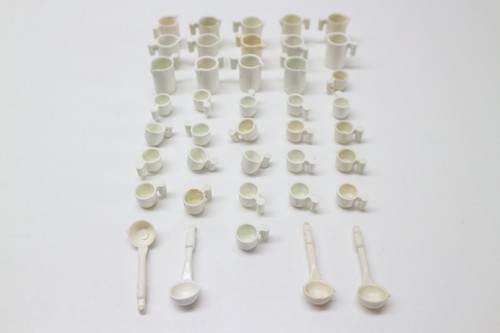 Playmobil stoviglie bianco uso - stoviglie,