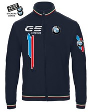 Felpa zip girocollo BMW MOTORRAD GS unisex, regalo, poliestere-cotone