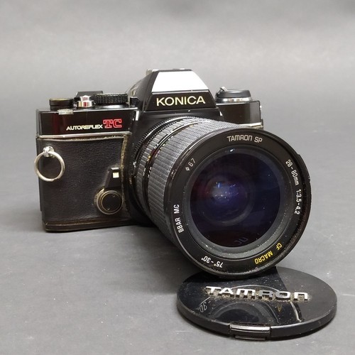 Macchina fotografica konica - macchina,