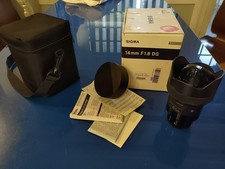 sigma 14mm f1.8 E Mount