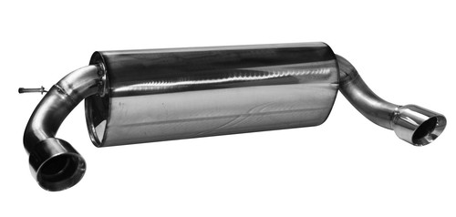 Scarico sportivo bastuck 2x90 - scarico,