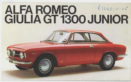 Alfa romeo giulia - giulia, 1300
