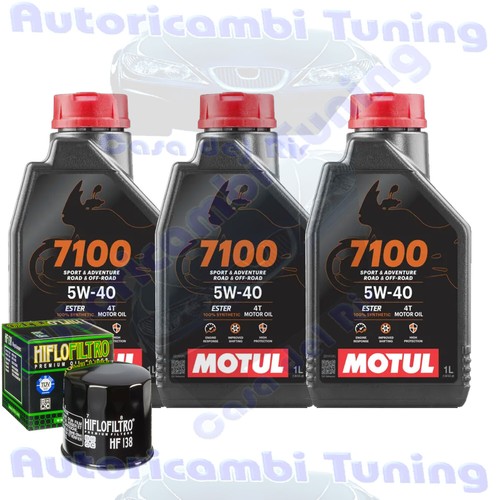 Kit tagliando olio motul 7100 - tagliando,