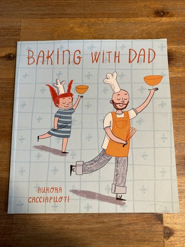 Baking with dad - with,